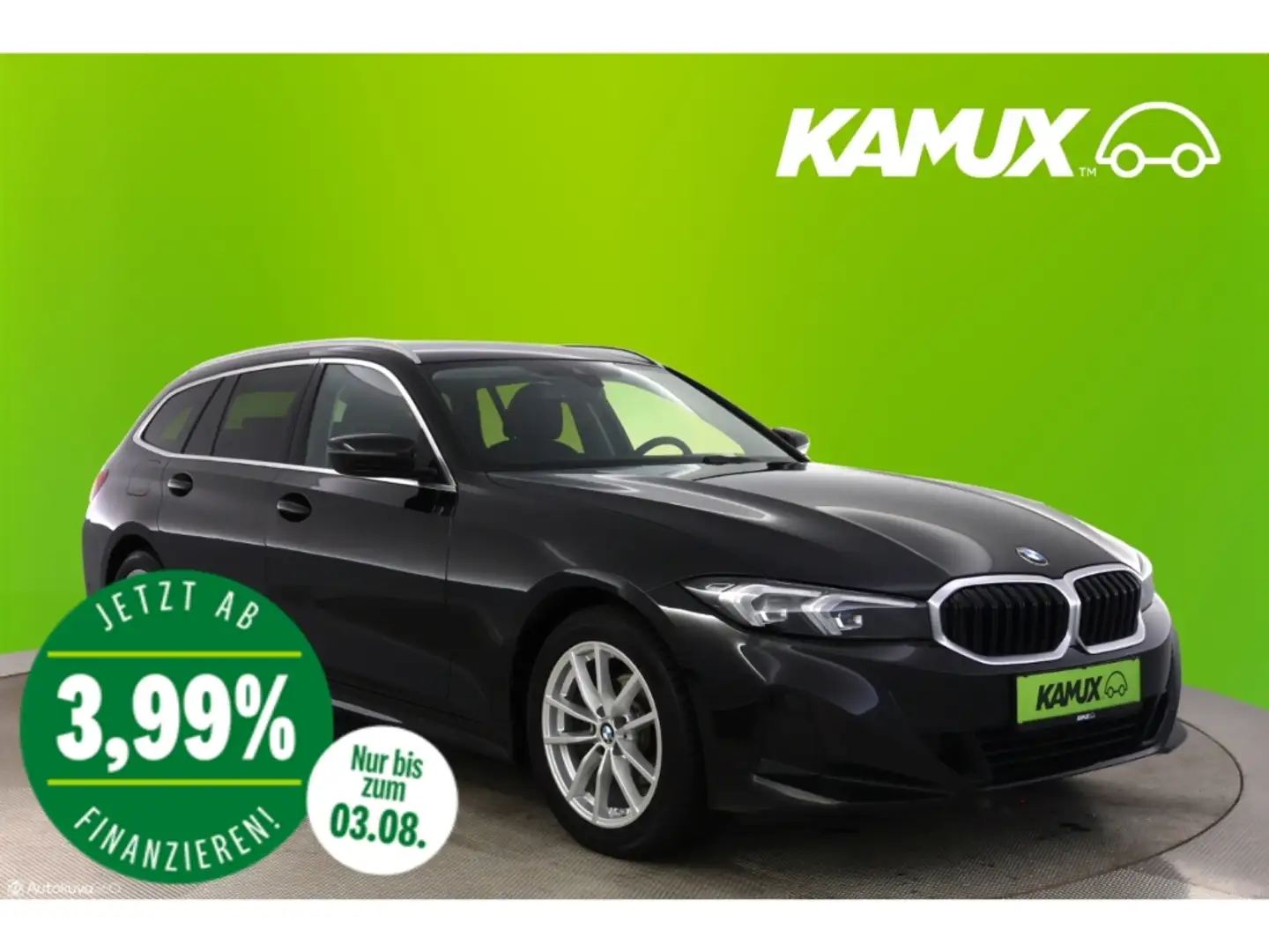 BMW 318 d Touring Steptronic+LED+NAVI+VIRTUAL+KAMERA Nero - 1