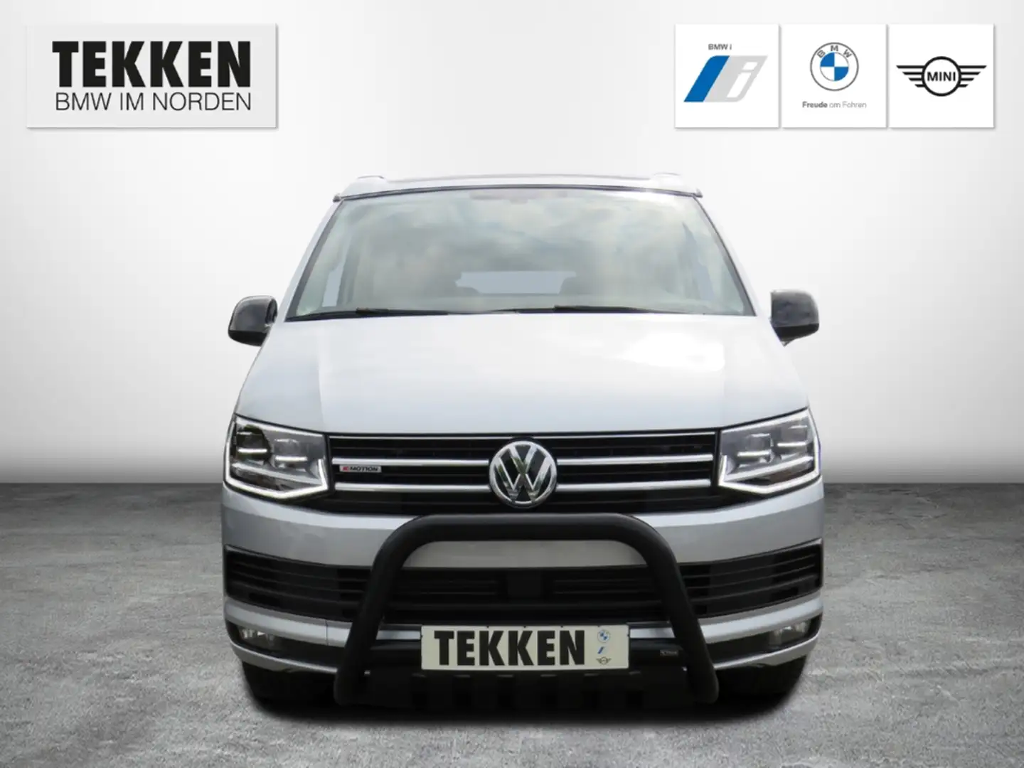 Volkswagen T6 California Beach Edition 4Motion 2.0 TDI StandHZG Navi LED AC Zilver - 2