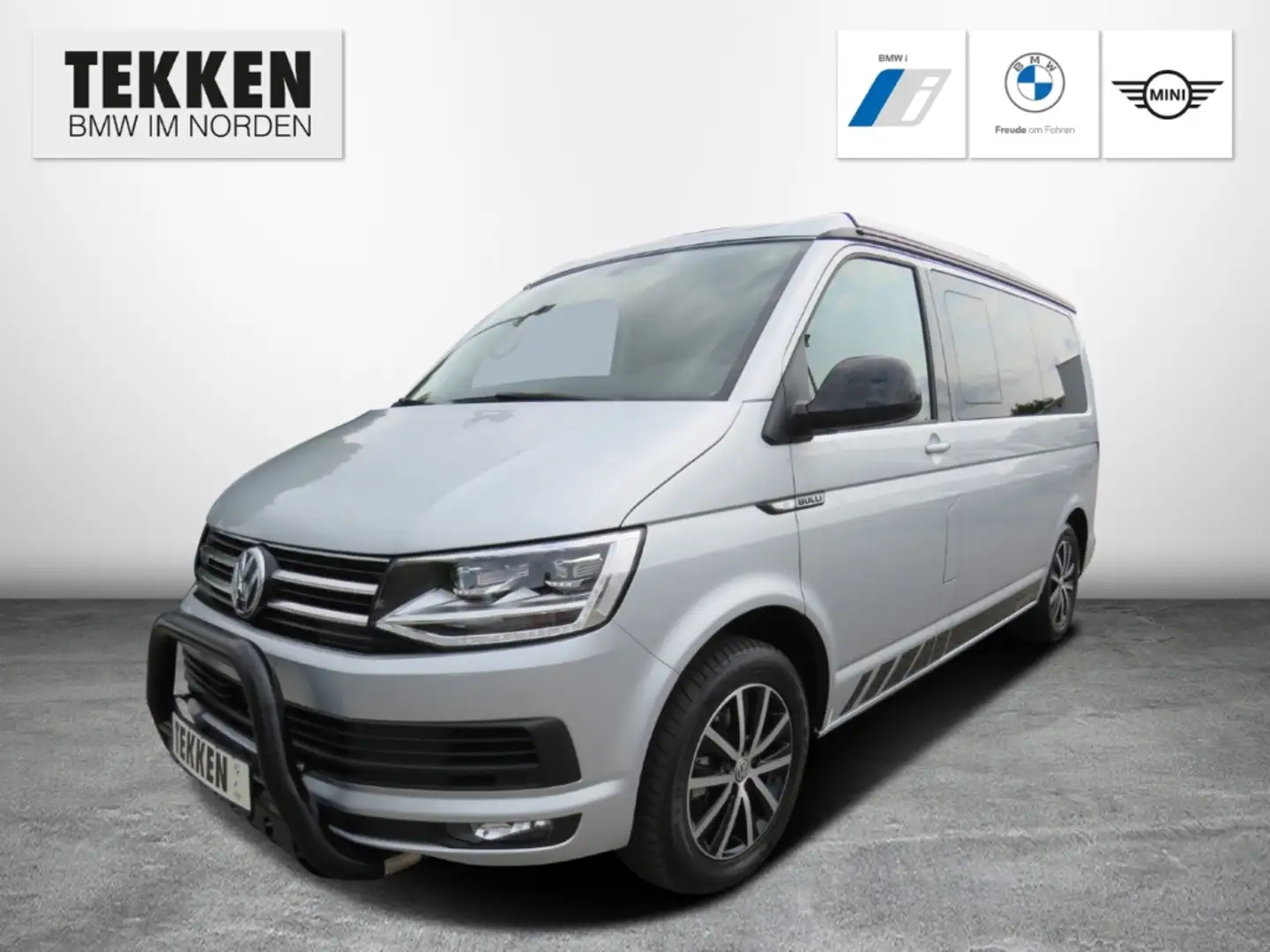 Volkswagen T6 California Beach Edition 4Motion 2.0 TDI StandHZG Navi LED AC Zilver - 1
