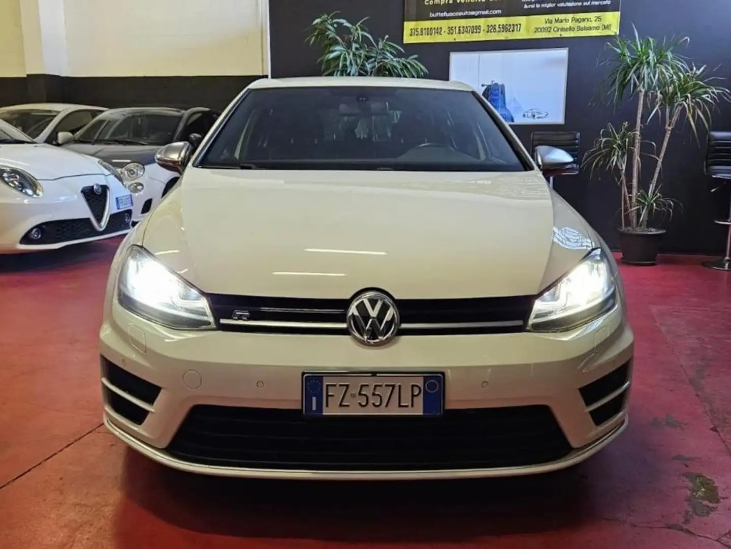 Volkswagen Golf R Weiß - 2