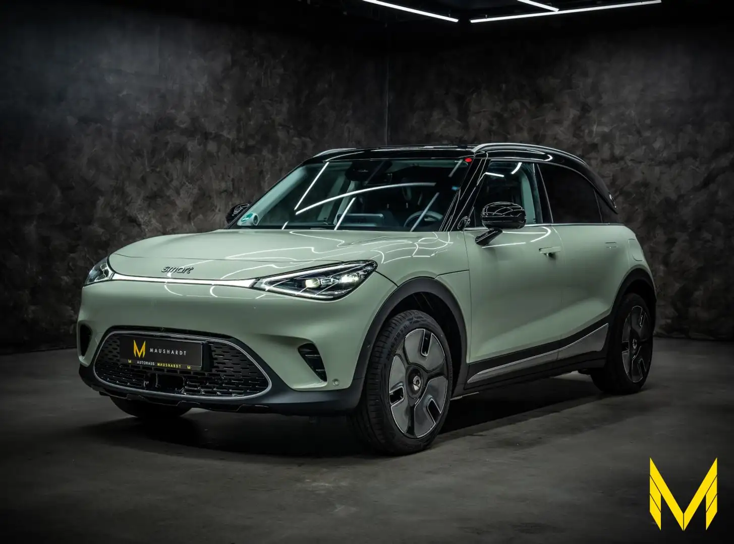 smart #1 Premium #4JAHREGARANTIE #LED #ACC #BEATS #HUD Grün - 2