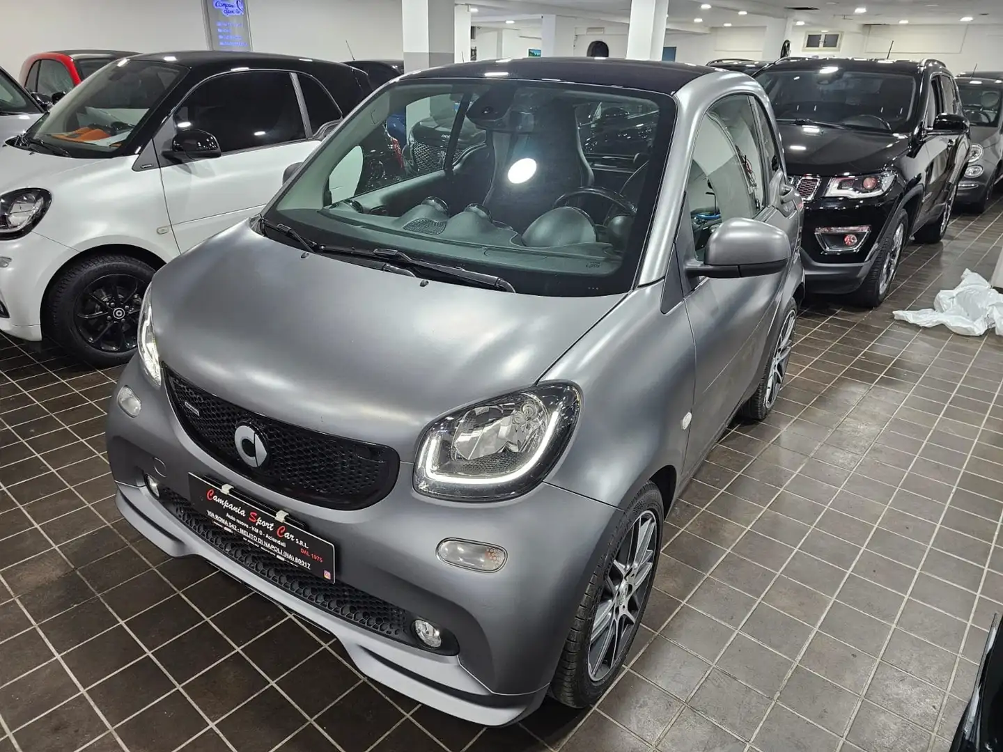 smart forTwo BRABUS EXCLUSIVE JBL 0.9 BENZ 109CV TWINAMIC Brun - 1