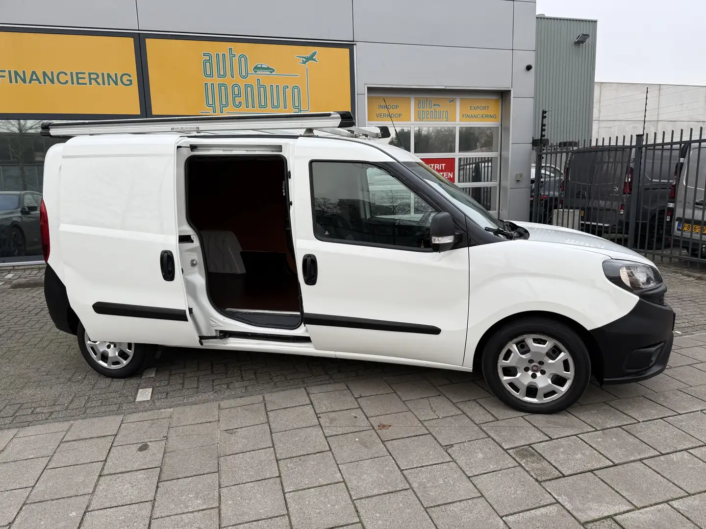 Fiat Doblo Cargo 1.6 MJ L2H1 Maxi * 84.337 Km * 3 Zits * Airc Wit - 2