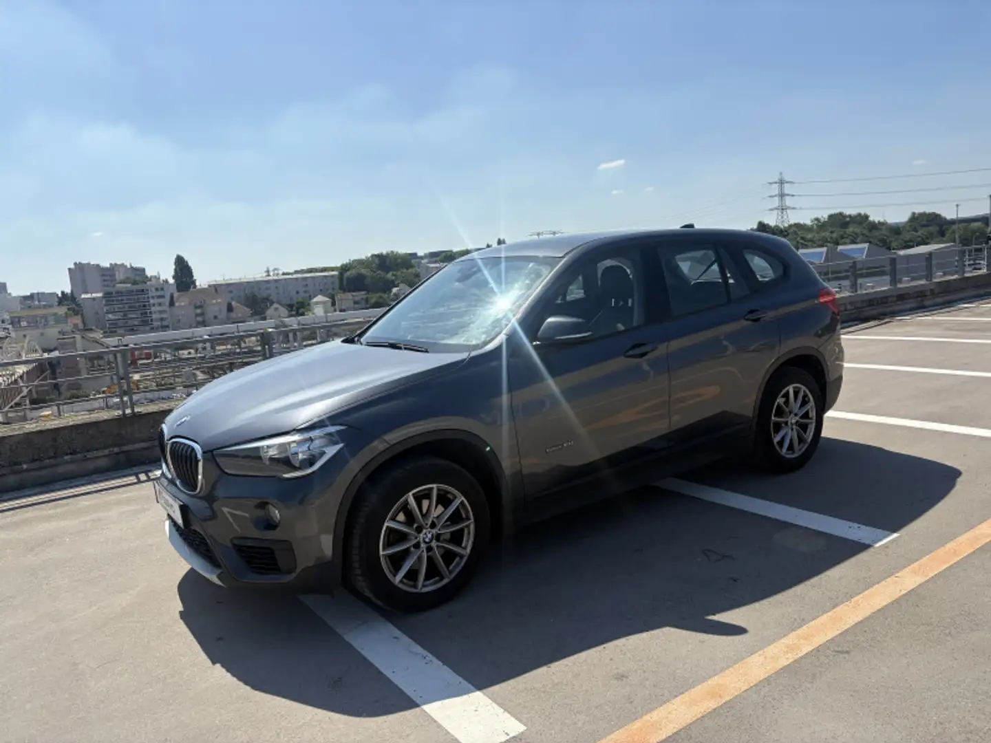 BMW X1 (F48) SDRIVE18IA 136CH XLINE Gris - 2