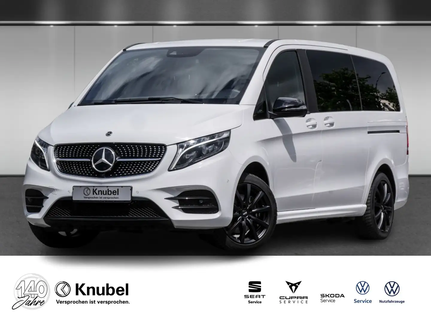 Mercedes-Benz V 220 d Edition 4MATIC AMG-Line lang LED Luftf. 19" Bianco - 1