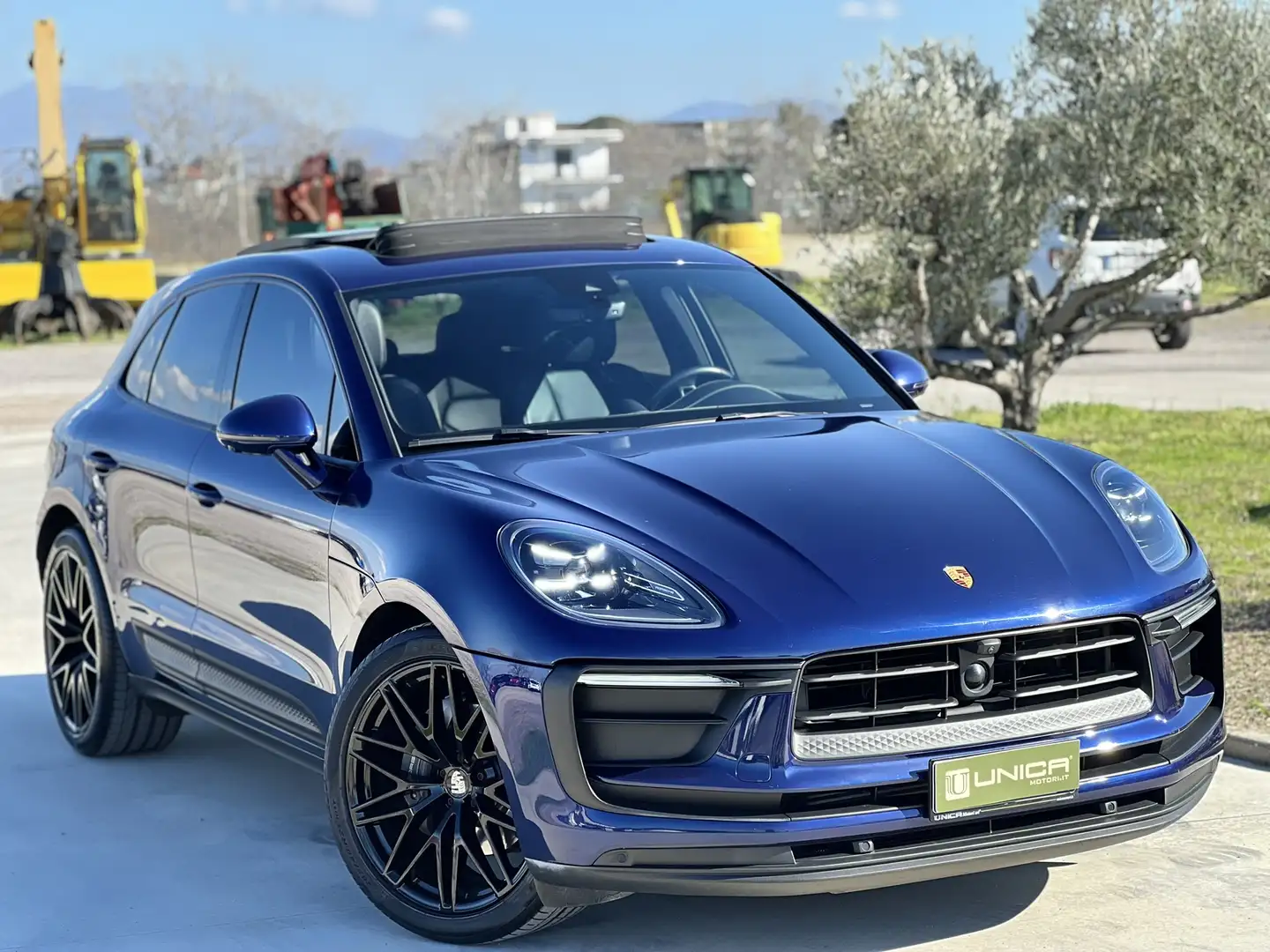 Porsche Macan 2.0 265cv PDK TETTO PASM ITALIANA Bleu - 1