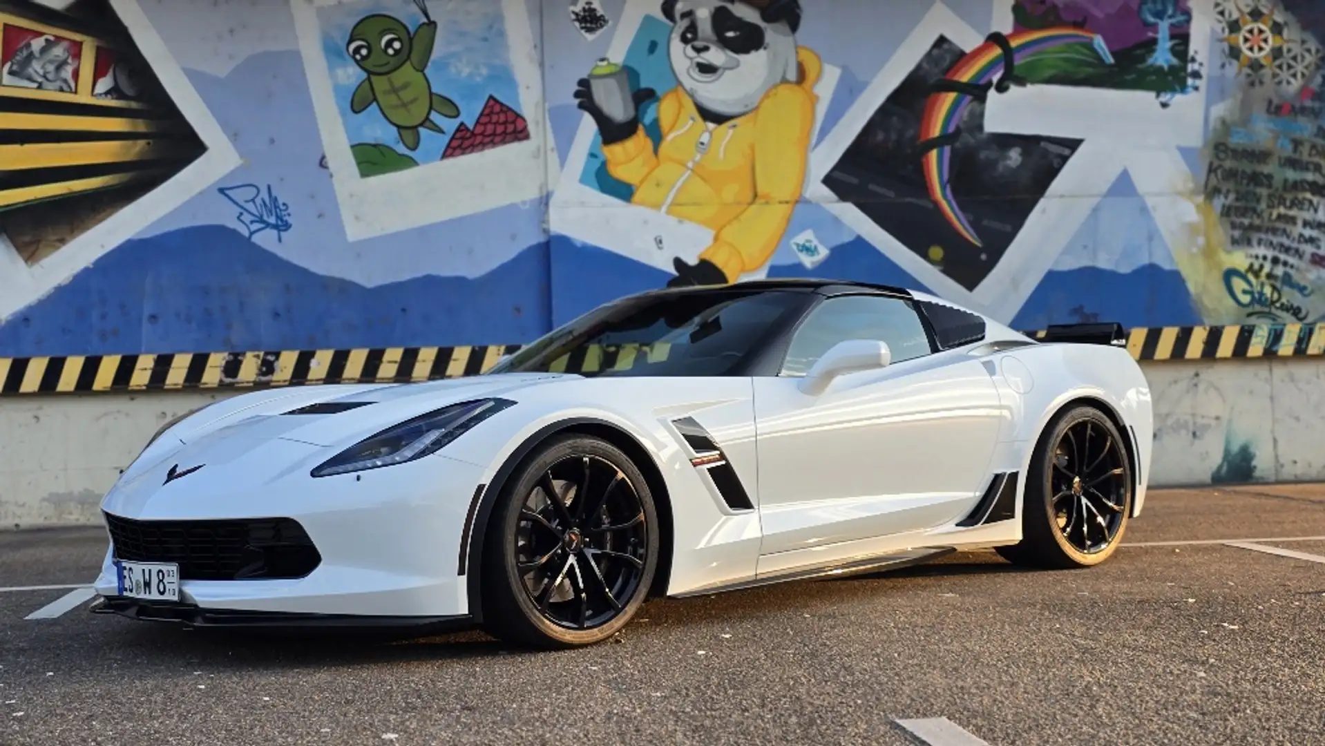 Corvette C7 Grand Sport TOP & TÜV NEU Blanco - 1