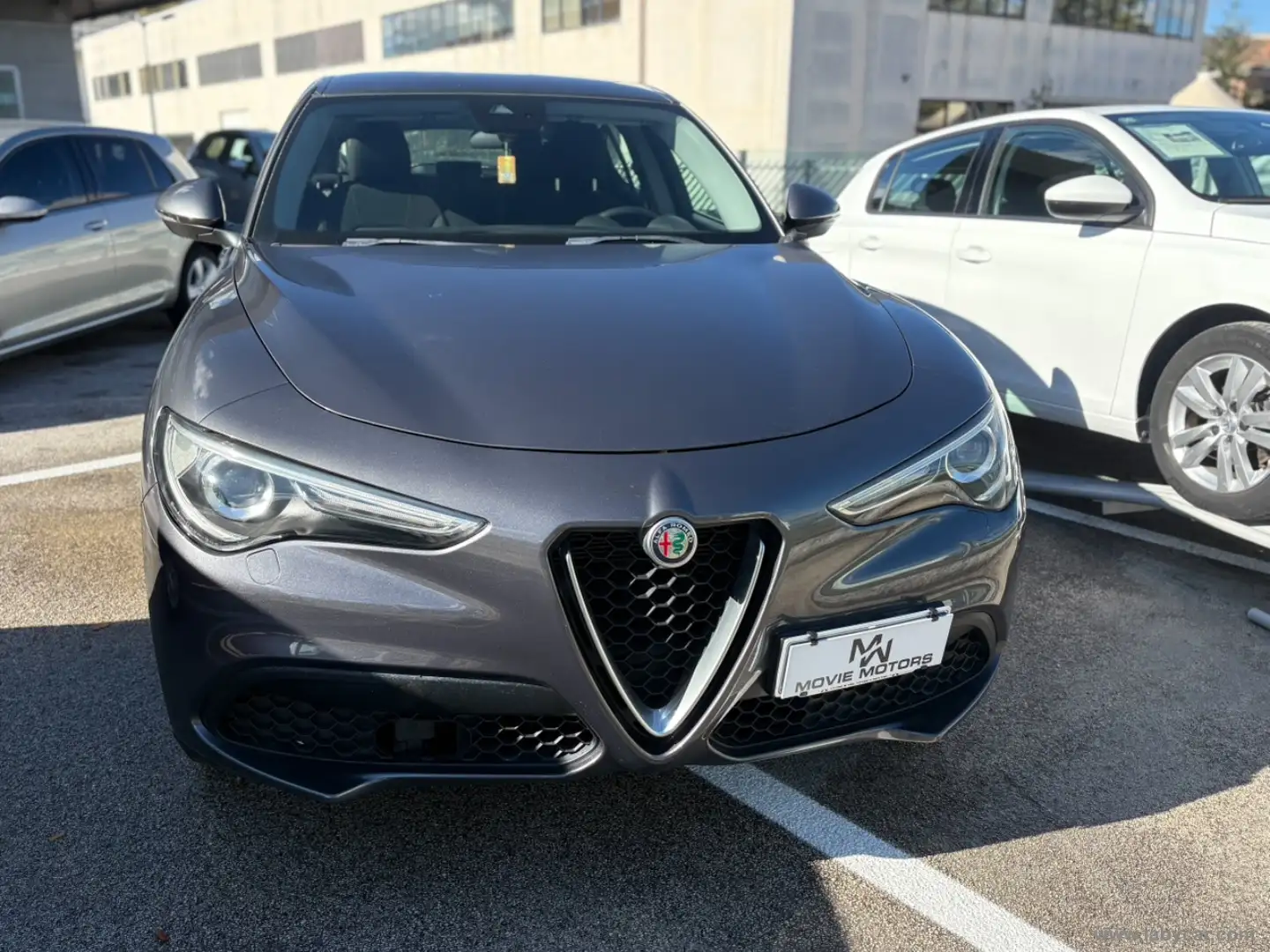 Alfa Romeo Stelvio 2.2 T.diesel 210 CV AT8 Q4 Bus. Grijs - 1