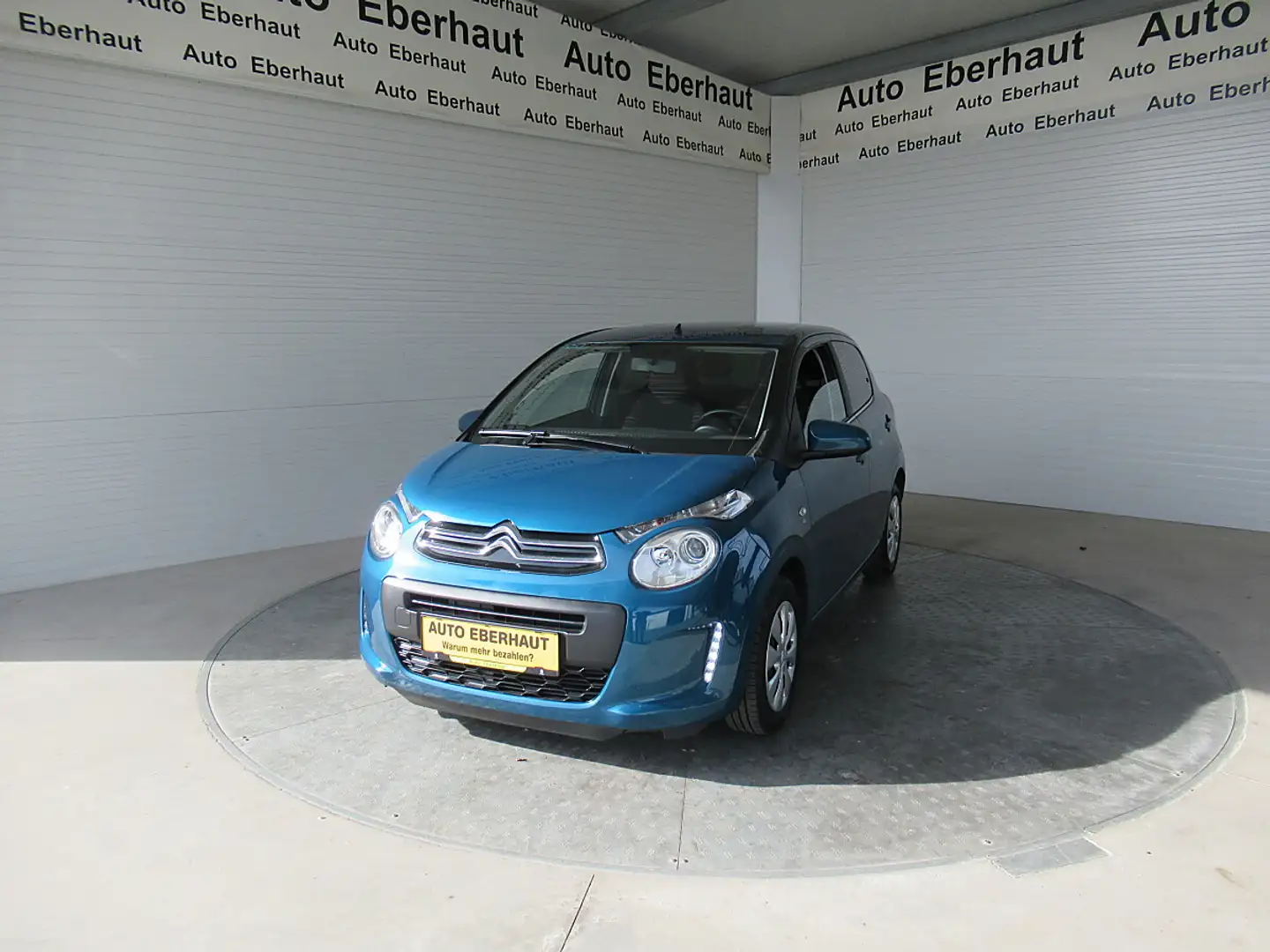 Citroen C1 VTi 72 manuell Shine *Klimaanlage *dunkle Schei... Blau - 1