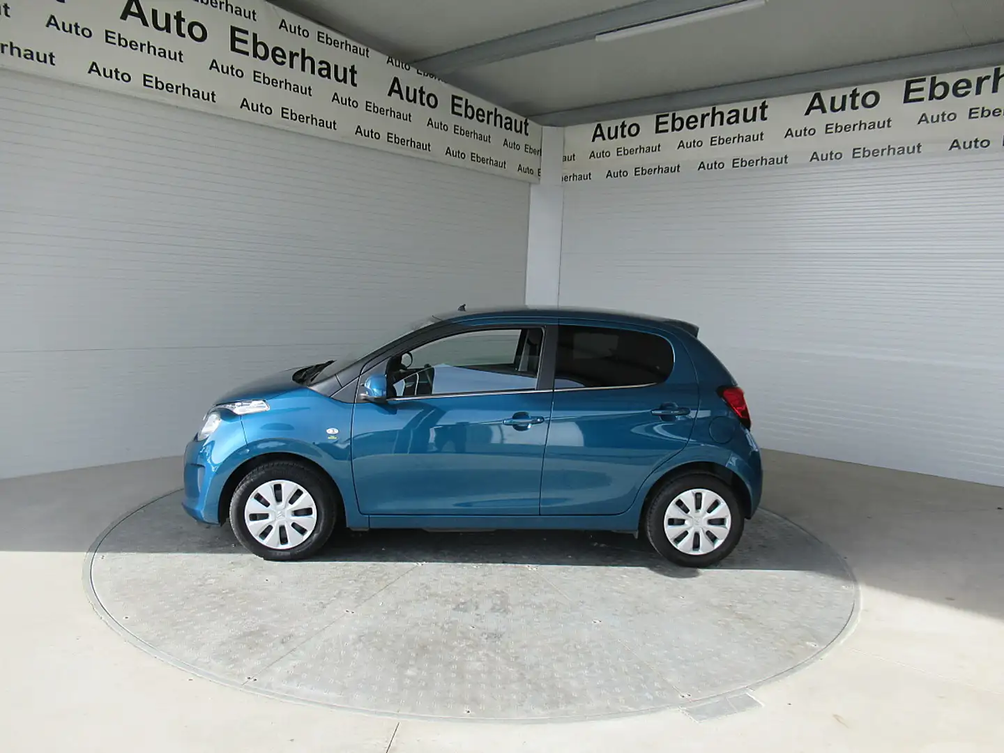 Citroen C1 VTi 72 manuell Shine *Klimaanlage *dunkle Schei... Blau - 2