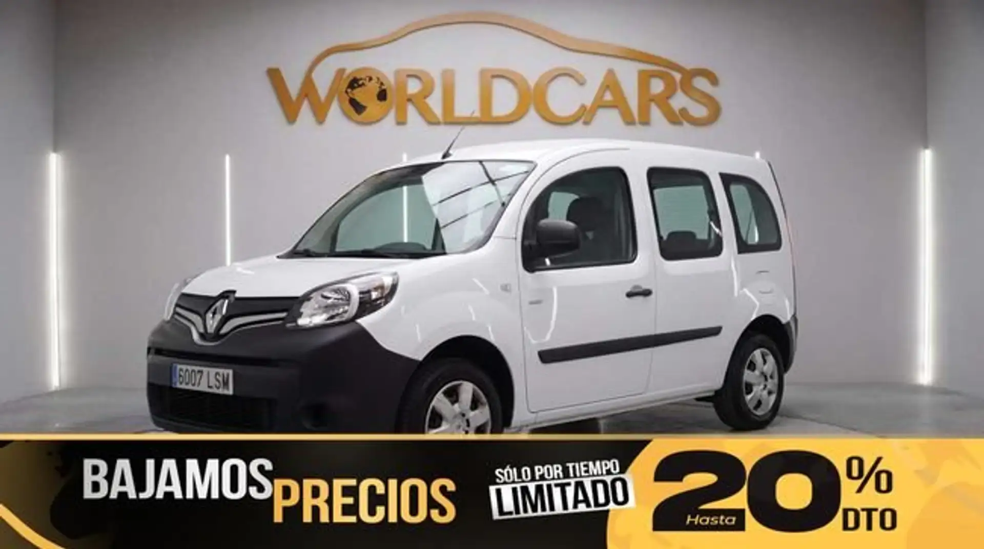 Renault Kangoo z.e. maxi 5 plazas 60 cv Blanco - 1