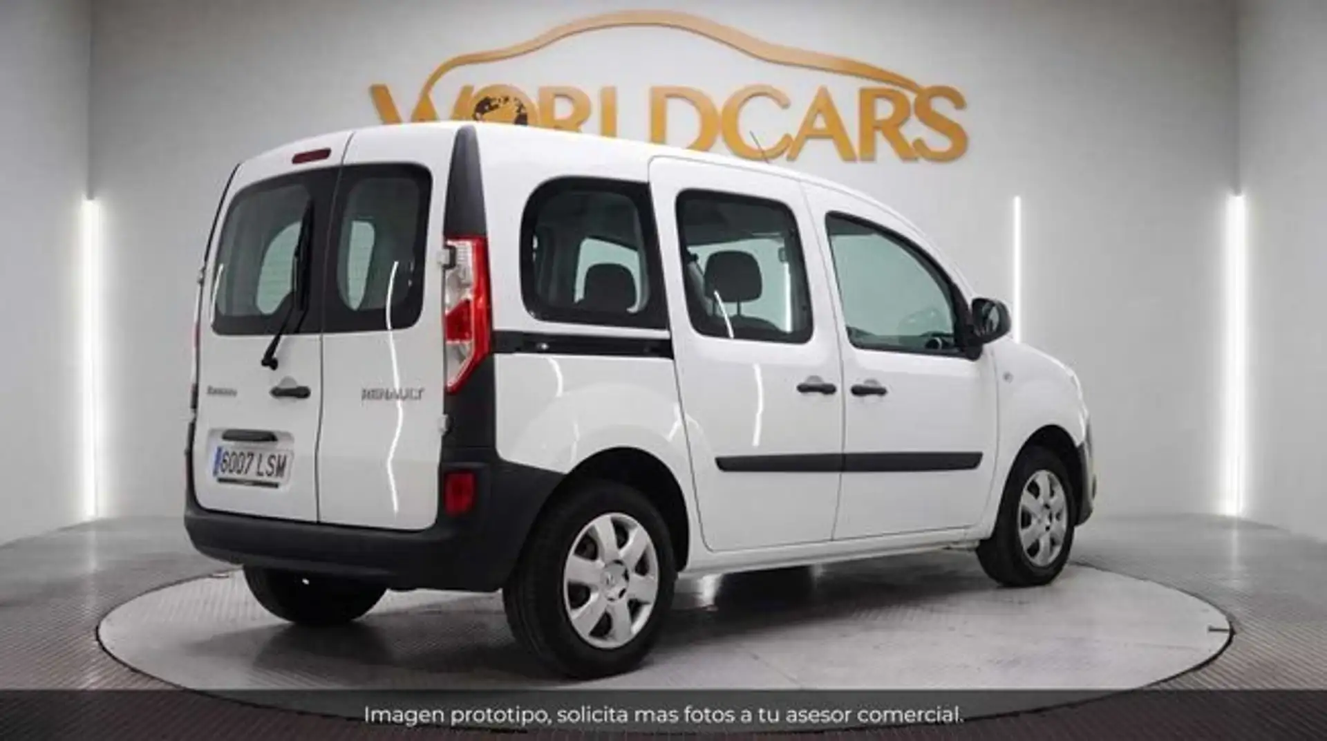Renault Kangoo z.e. maxi 5 plazas 60 cv Blanco - 2