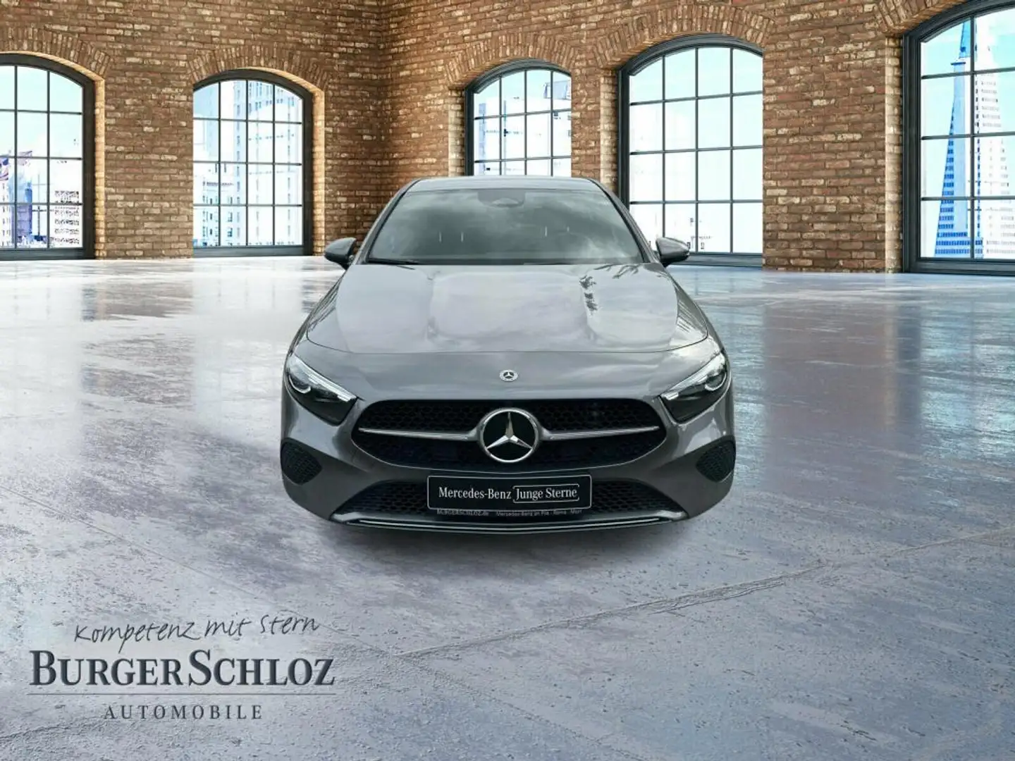 Mercedes-Benz A 200 d progressive W-Paket PDC SHZ SpurH LED Grau - 2