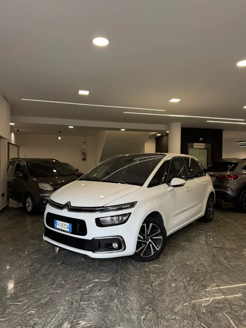 Citroen C4 Picasso BlueHDi 120 S&S EAT6 Shine Blanc - 1