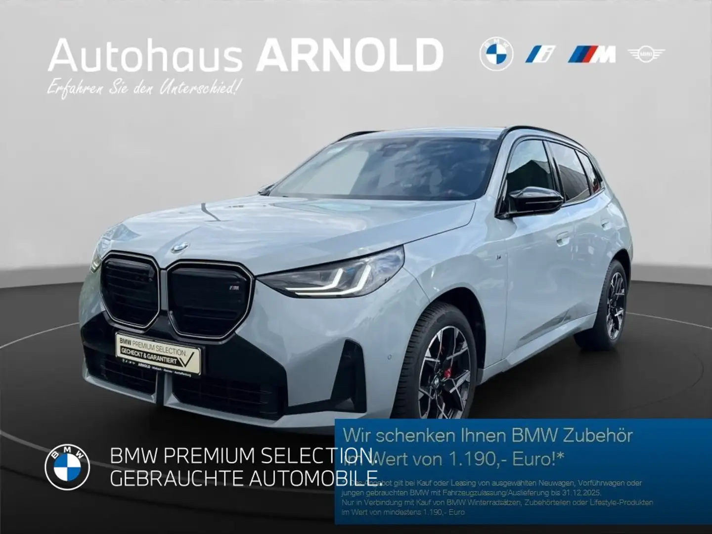 BMW X3 M 50 xDrive Harman Kardon Standhzg. Lenkradhzg. AHK Grau - 1