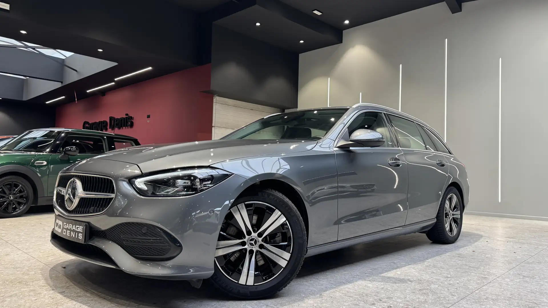 Mercedes-Benz C 200 d Luxury Line*GPS+CAMERA*CUIR*LED*GARANTIE* Gris - 1