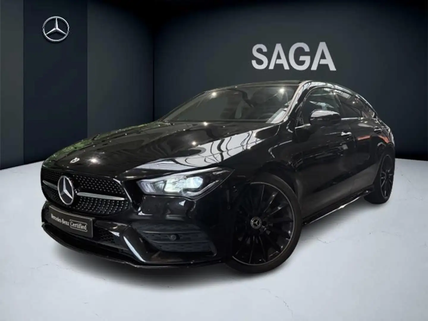 Mercedes-Benz CLA 180 d SB AMG Pack Night Toit Pano Schwarz - 1