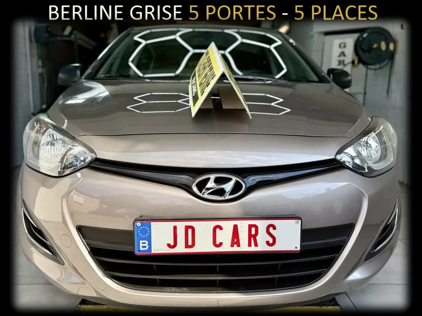 Hyundai i20 i20 1.2 ESSENCE ‼️GARANTIE 1 AN CTOK‼️ Gris - 2
