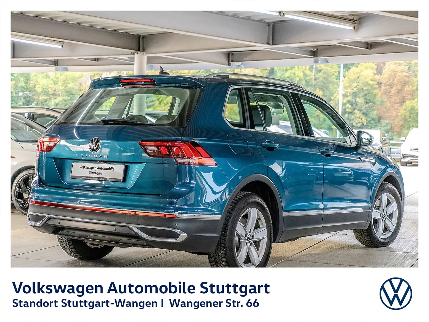 Volkswagen Tiguan Elegance 2.0 TDI DSG Navi Kamera AHK ACC Blau - 2