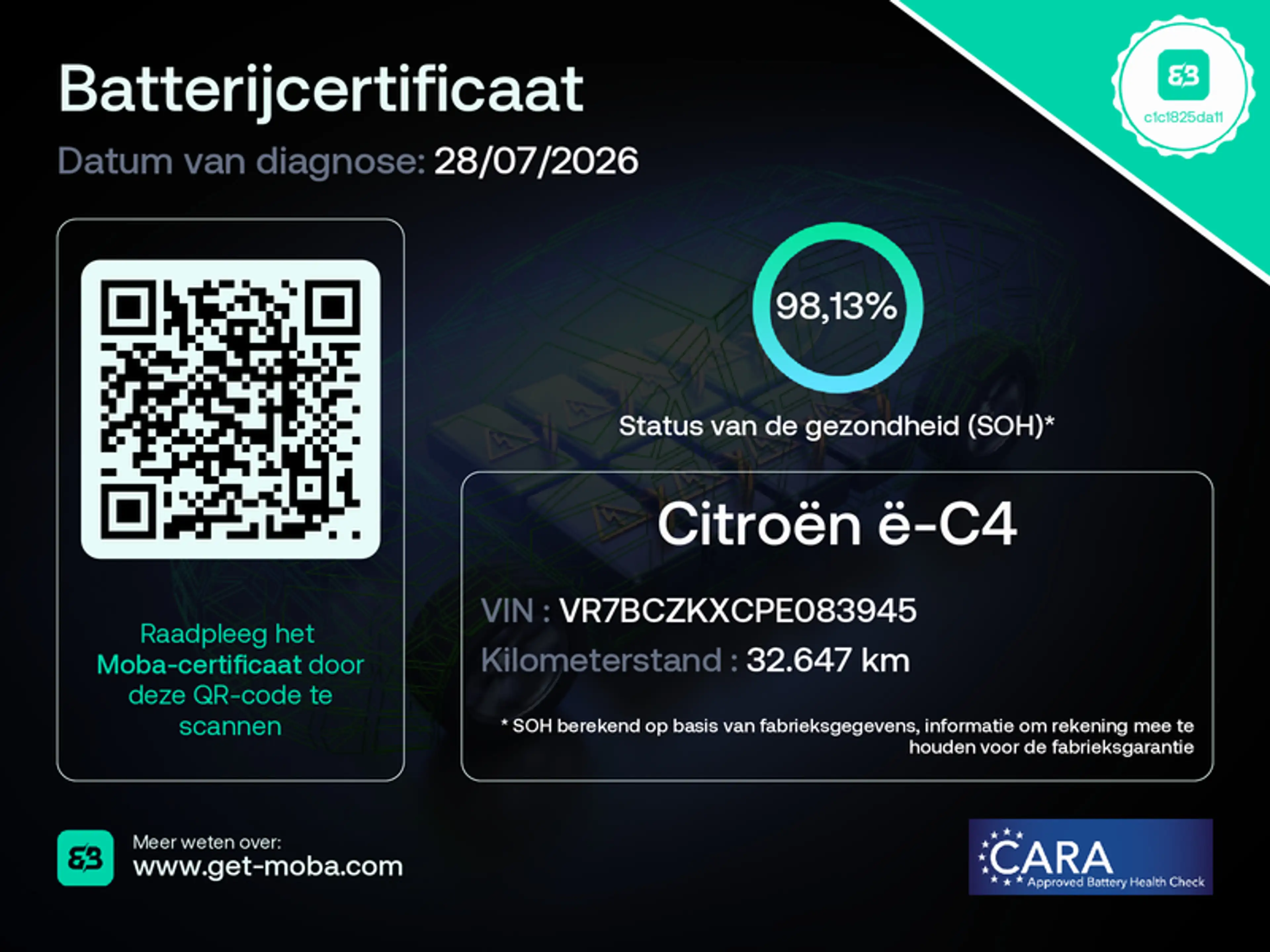 Citroen E-C4 Electric You 50 kWh 3 Fase 98%SOH! | Navigatie by App | Ach — photo 2