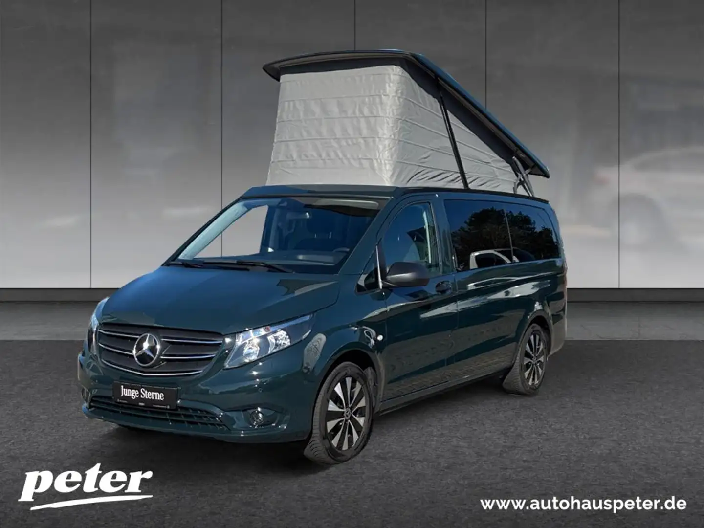 Mercedes-Benz Marco Polo 220 d ACTIVITY EDITION 9GT+STHZG+AHK+NAVI Groen - 1