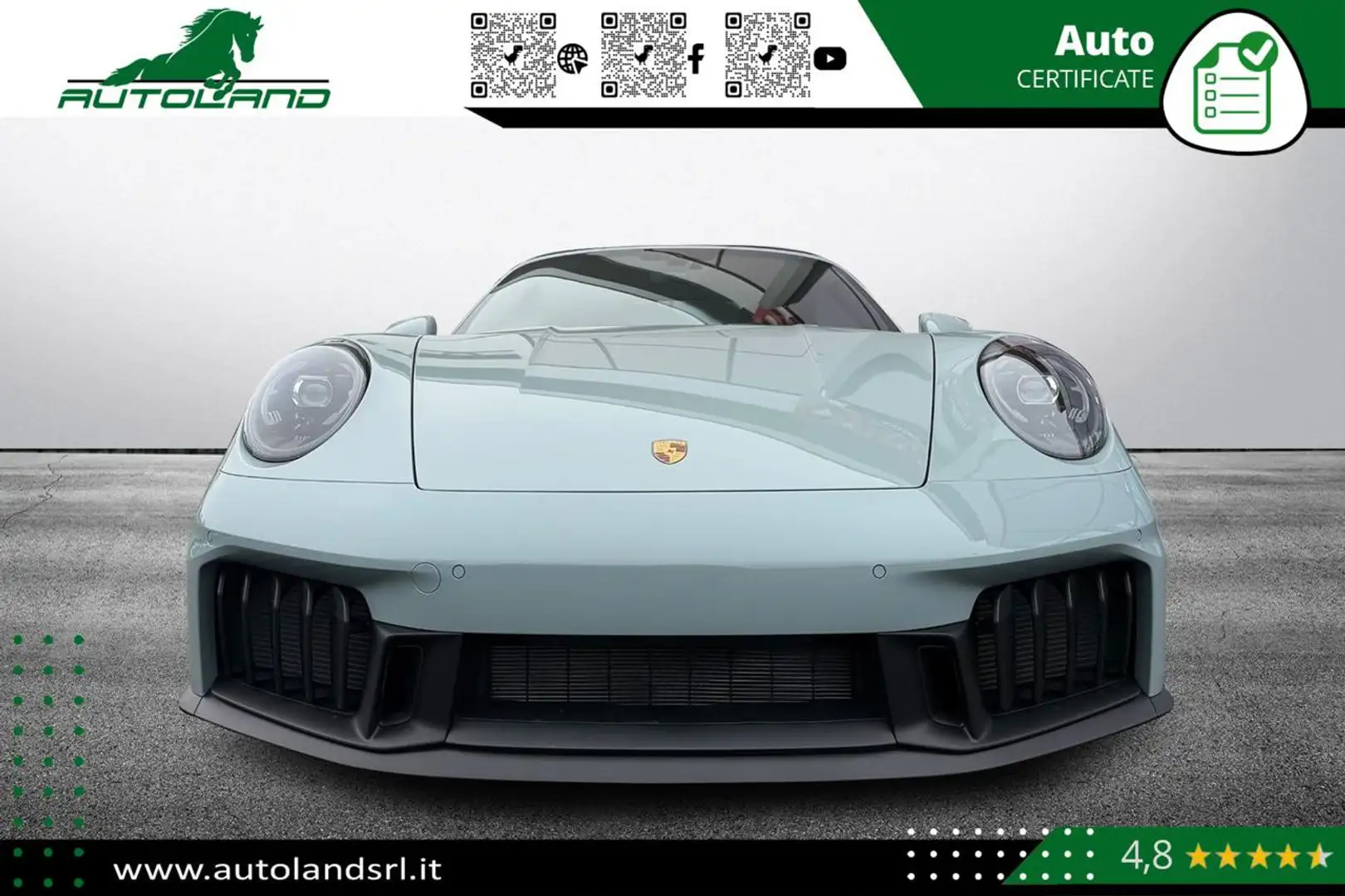 Porsche 911 Carrera 4 GTS Cabriolet 2.0*Bose-Matrix-Alcantara* Verde - 2