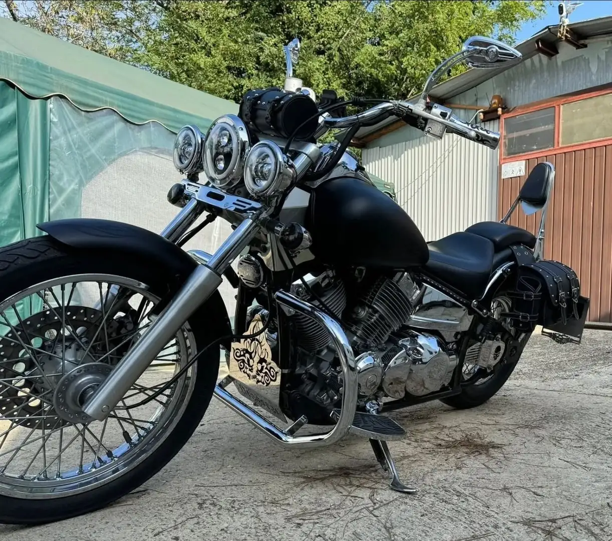 Yamaha XVS 650 drag star Negru - 1