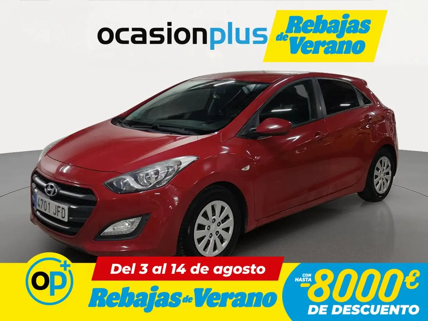 Hyundai i30 1.4CRDi Klass 90 Rojo - 1