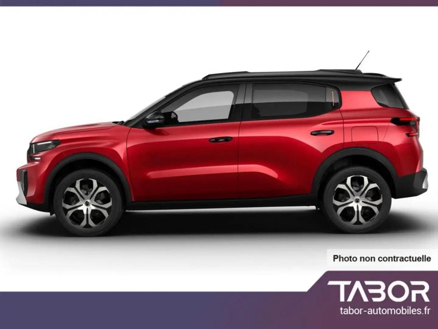 Citroen C3 Aircross PLUS TURBO 100 radar cam BT Rouge - 2