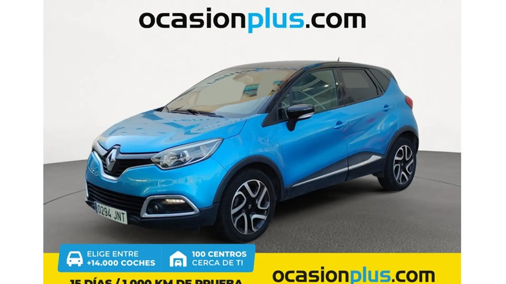 Renault Captur 1.5dCi Ecoleader Energy Zen 90 Blauw - 1