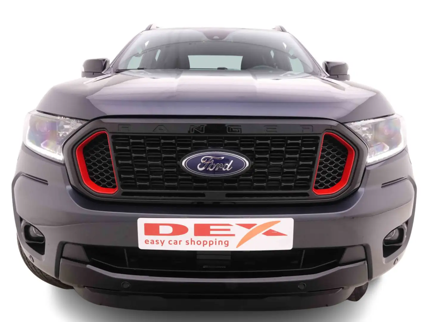 Ford Ranger 2.0 TDCi 212 AT Double Cab Thunder + Leather + Nav Grijs - 2