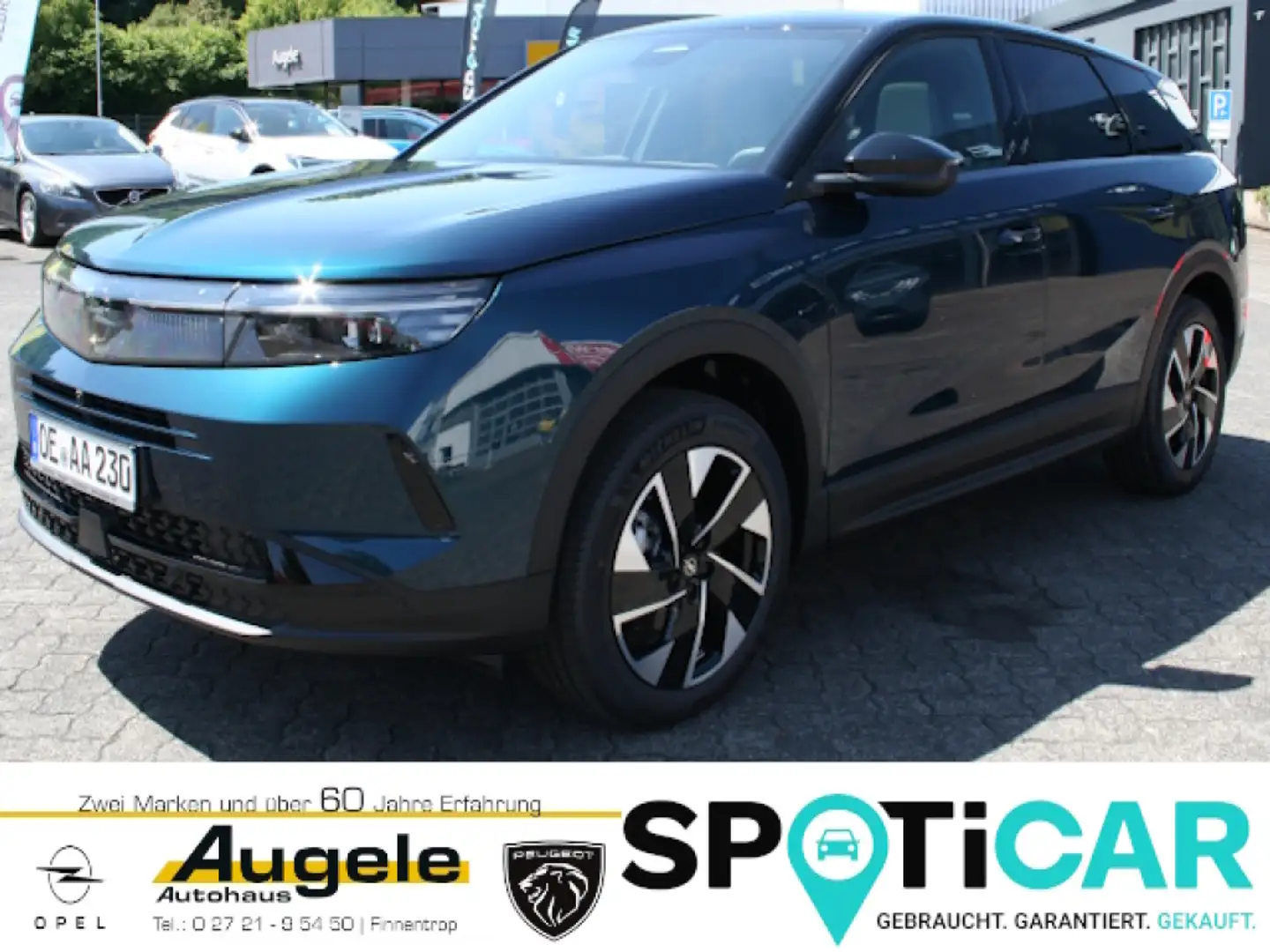 Opel Grandland GS, Hybrid 145PS, Matrix LED, P-Dach, Focal-Sound Blau - 1