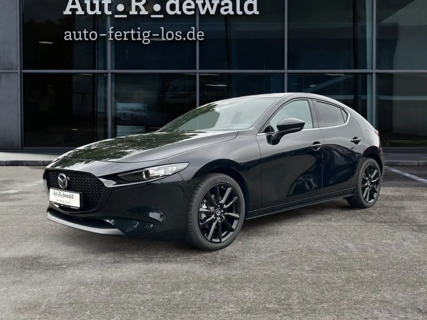 Mazda 3 e-SKYACTIV-G 140 M HYBRID HOMURA (BP) Schwarz - 1