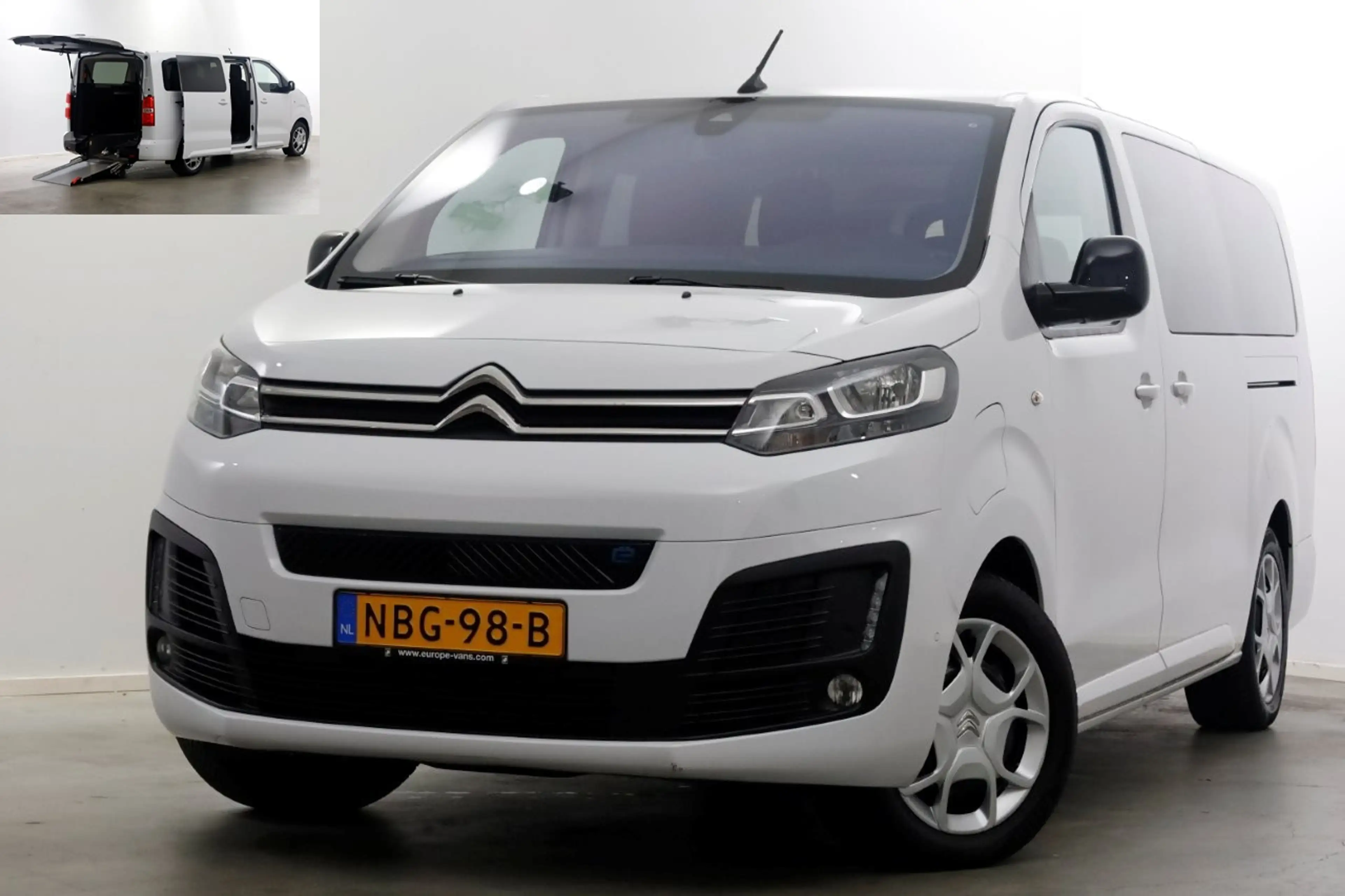 Citroen Spacetourer e-Jumpy 75 kWh L3 Rolstoelbus 100% Elektrisch Snel