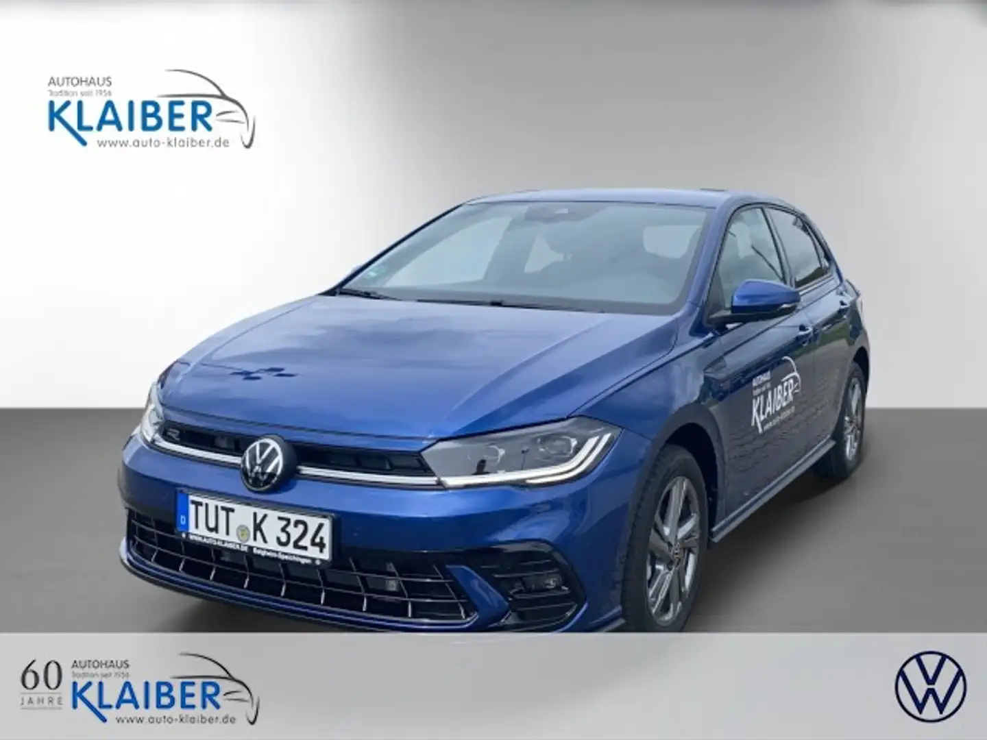 Volkswagen Polo R-Line 1,0 l TSI DSG IQ.DRIVE+LED+KAMERA+CLIMA Blau - 1