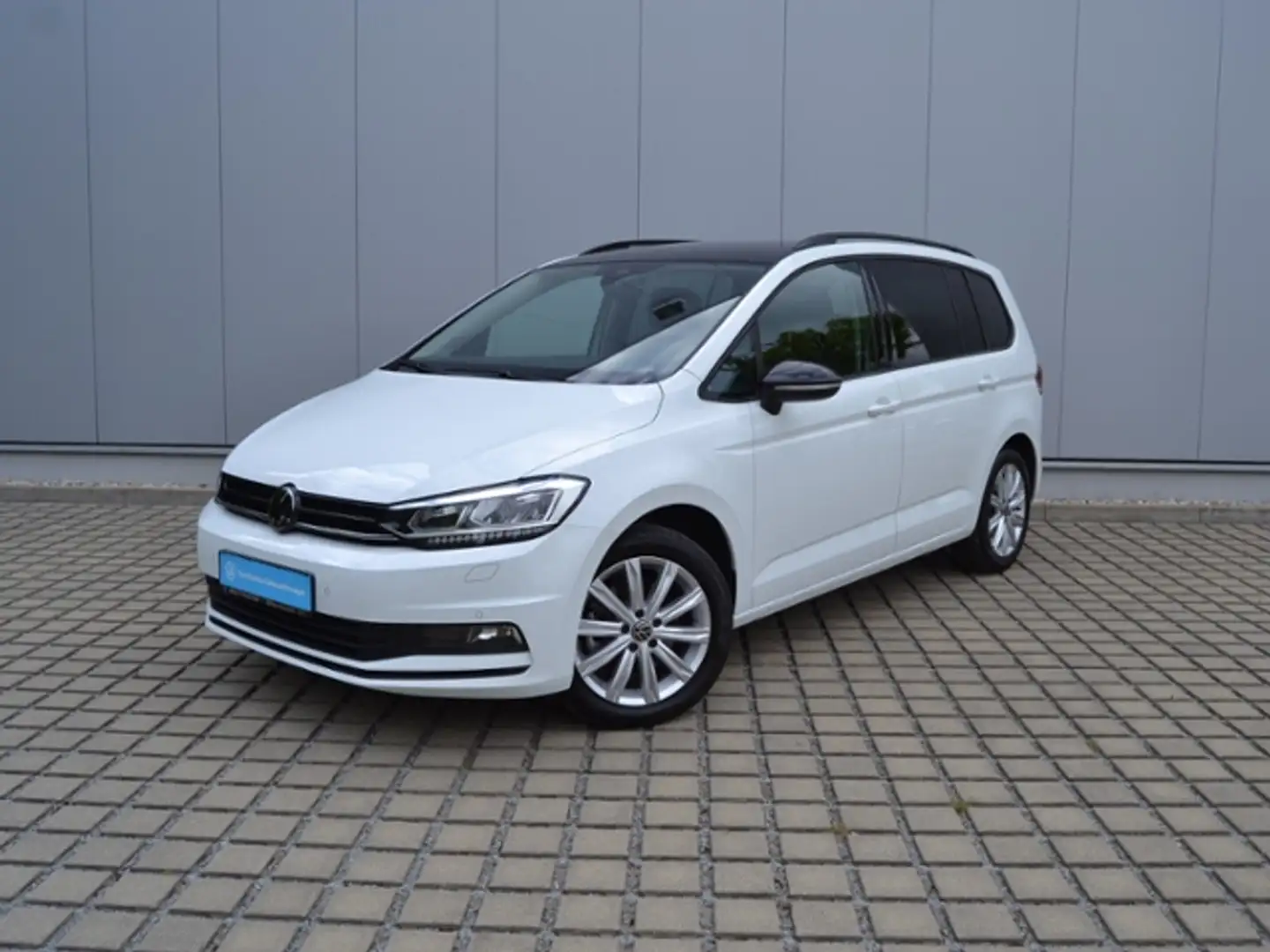 Volkswagen Touran 1.5 TSI DSG Highline BLACK-STYLE/7-SITZER/LED/NAV Weiß - 2