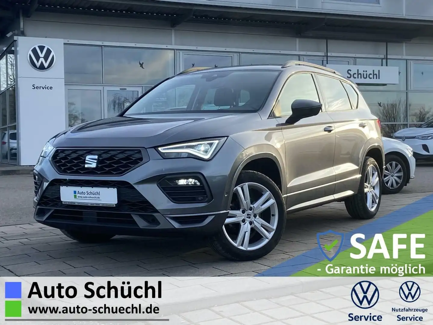 SEAT Ateca 1.5 TSI FR-Line AHK+NAVI-PRO+LED+AHK+VIRTU Grau - 1