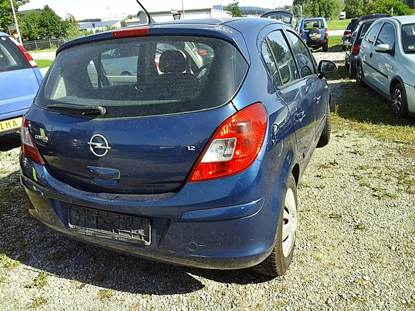 Opel Corsa -D 1.3i -2007/ met+Klima+FH+Isofix+ABS/ 5 türig Blau - 2
