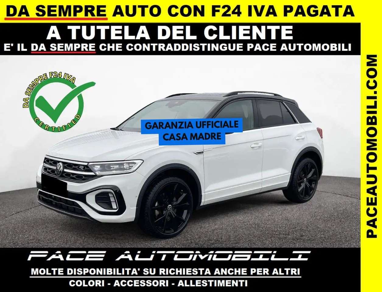 Volkswagen T-Roc DSG R LINE R-LINE RLINE 19" TETTO KAMERA PDC LED