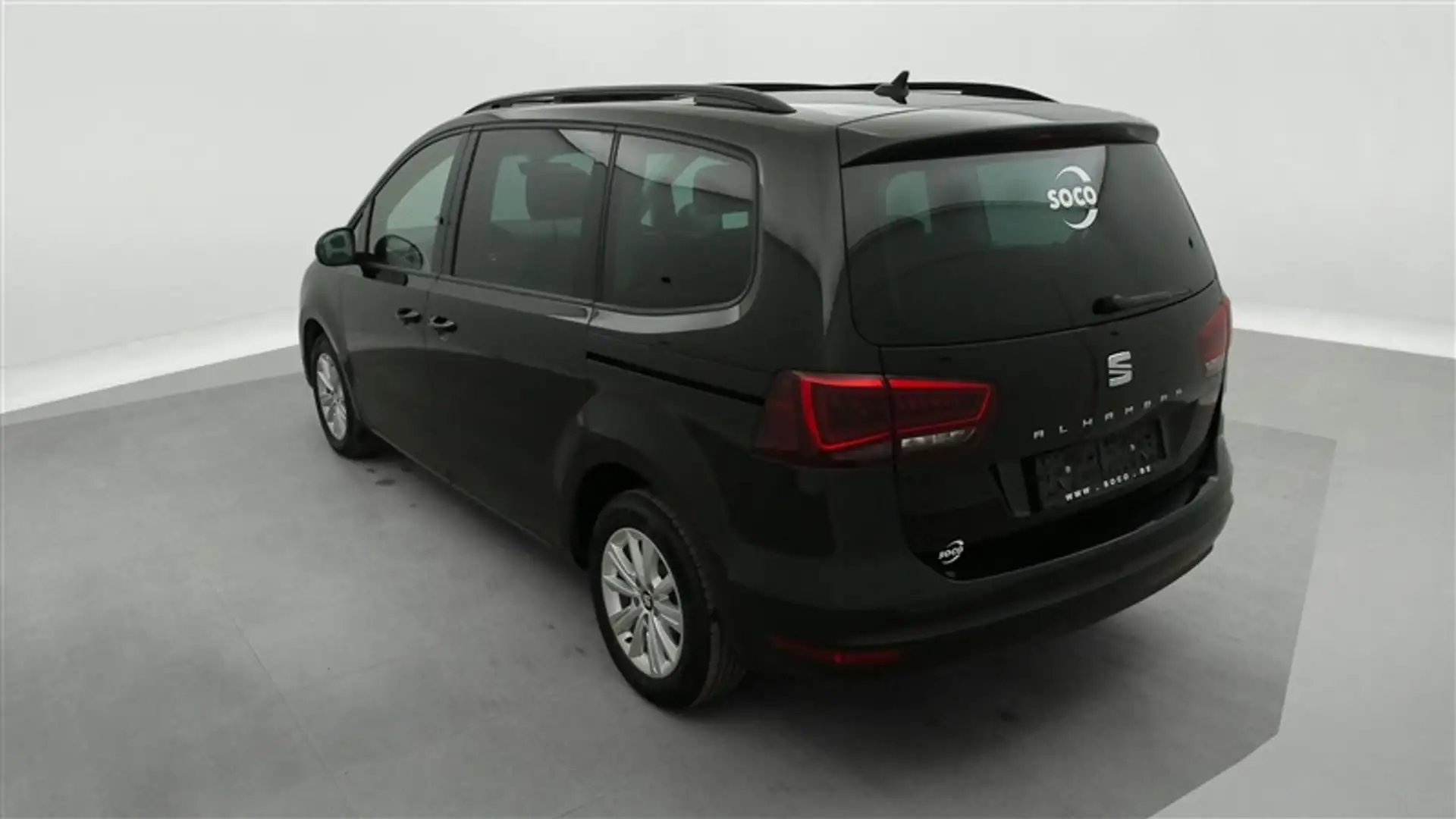 SEAT Alhambra 1.4 TSI Move! DSG 7 Pl  Cuir / Navi / Toit Pano Noir - 2