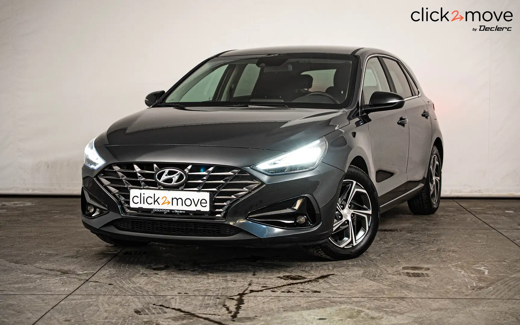 Hyundai i30 i30 1.0 T-GDi DCT Techno Incl. LED - Camera Grau - 1