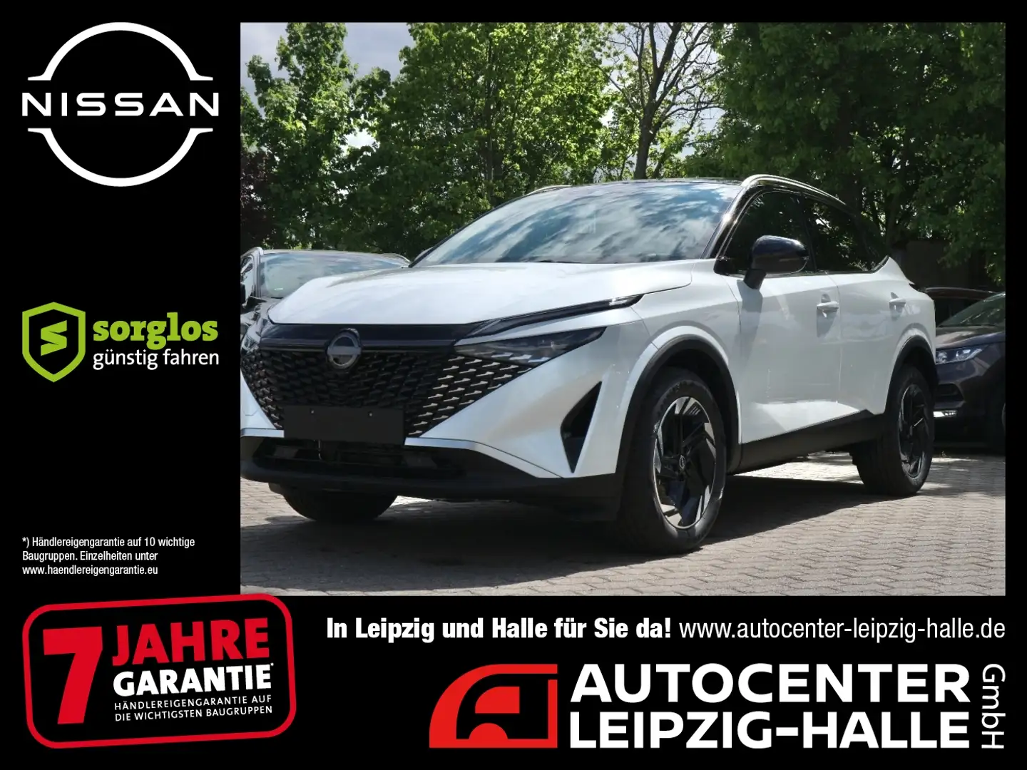 Nissan Qashqai N-CONNECTA 1.3 DIG-T MHEV 6MT WKR inkl. Weiß - 1