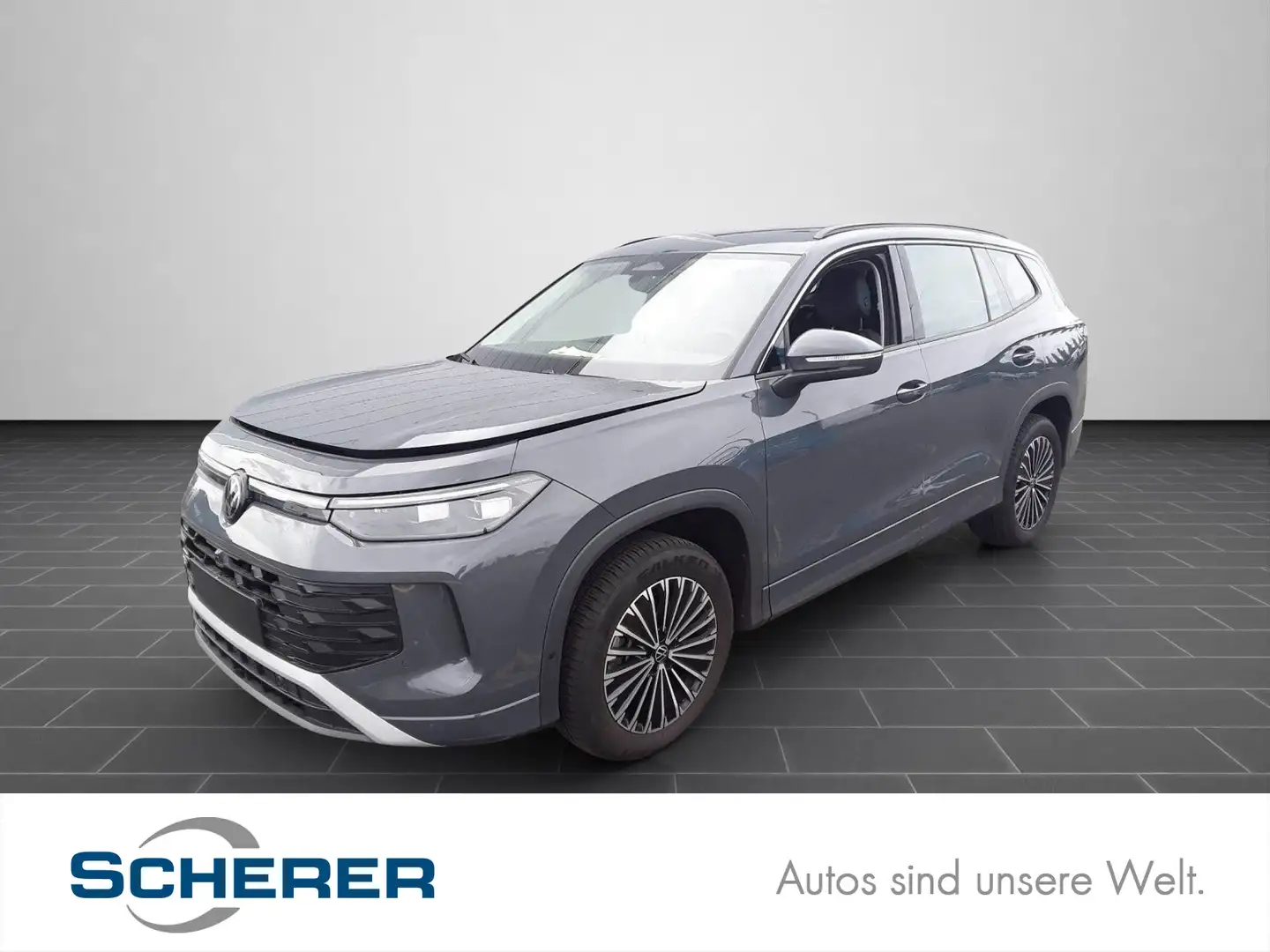Volkswagen Tayron 2,0 TDI DSG 4MOTION AHK/RFK/7Sitze/NAVI/L Grau - 1