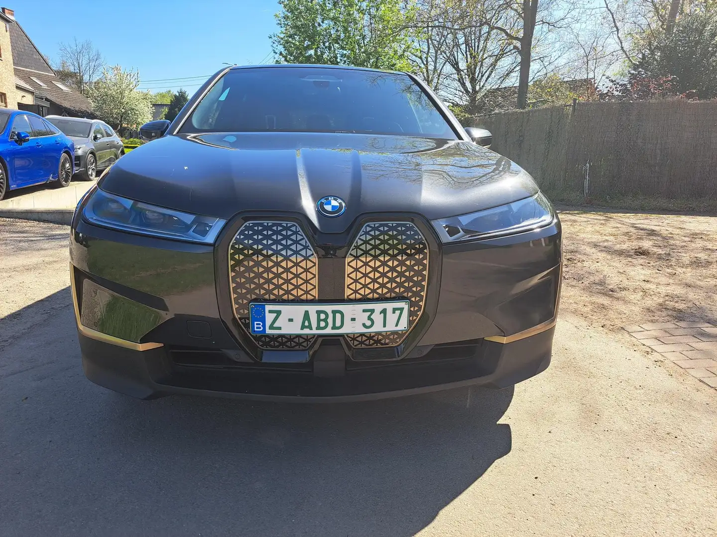 BMW iX 76.6 kWh xDrive40 Grijs - 2