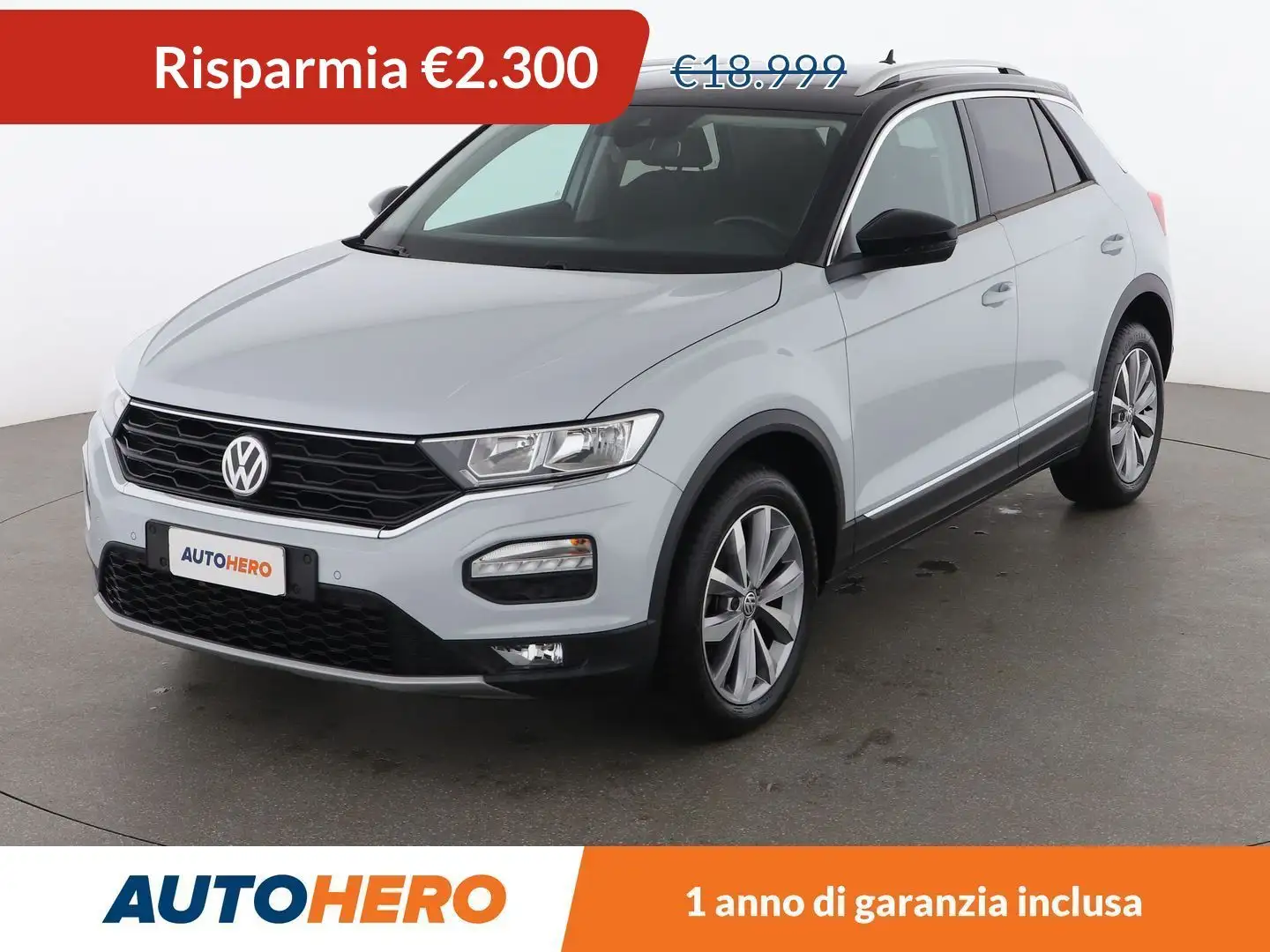 Volkswagen T-Roc 1.0 TSI Style 115 CV Bianco - 1