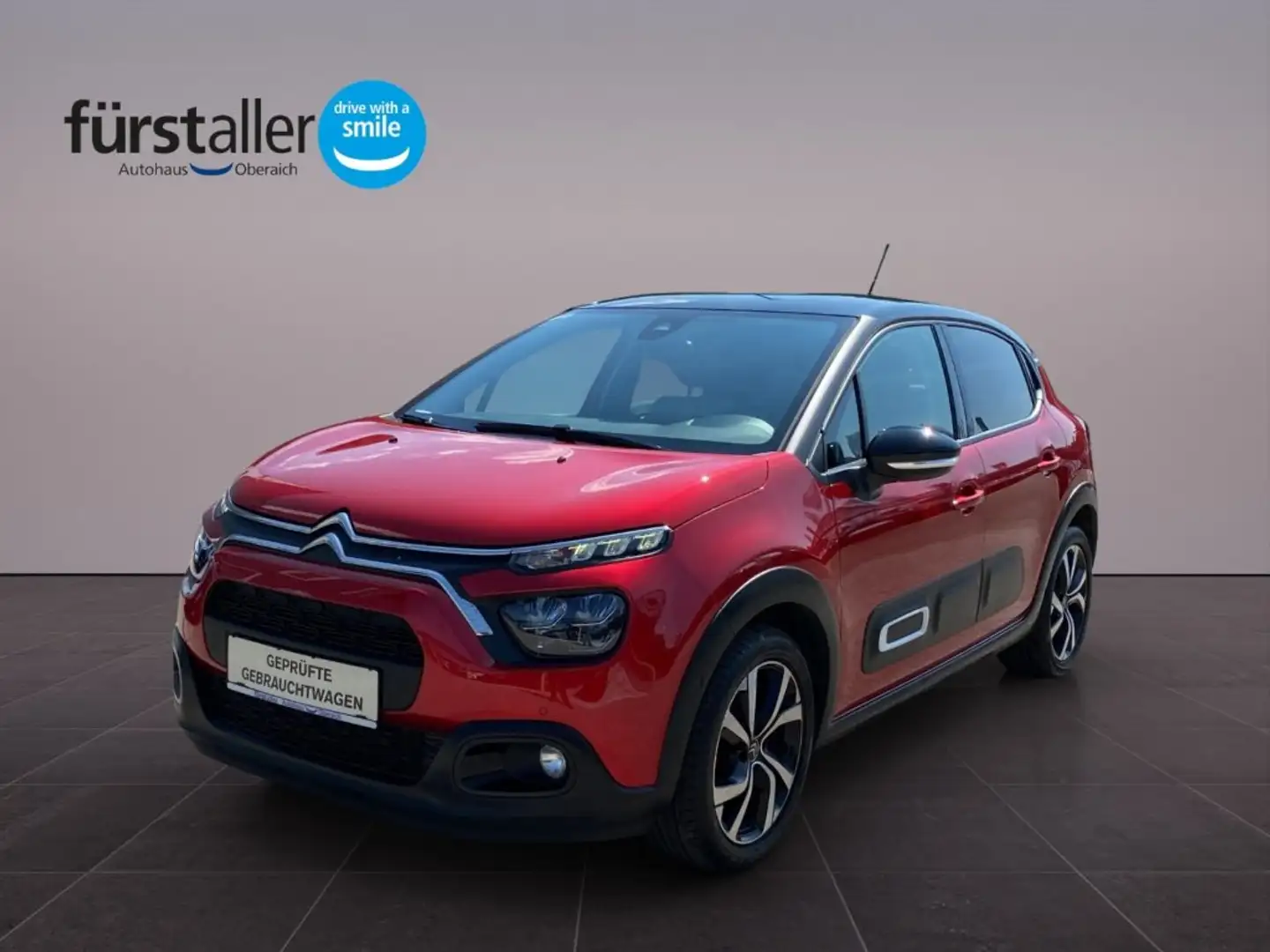 Citroen C3 Citroen C3 PureTech 83 S&S 5-Gang-Manuell Shine Rouge - 1