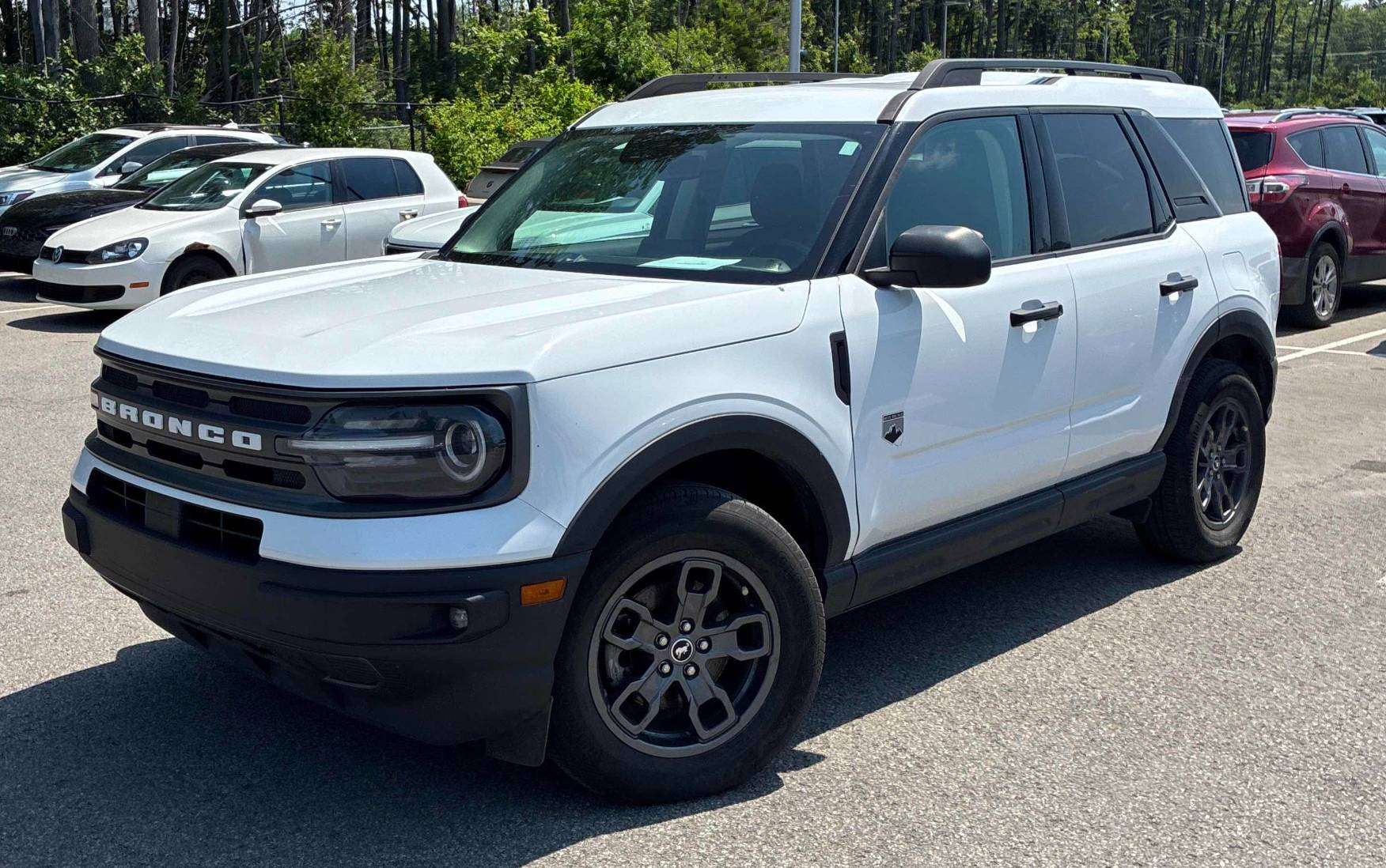 White 2021 Ford Bronco Sport SUV / Crossover All-Wheel Drive 8-Speed Automatic