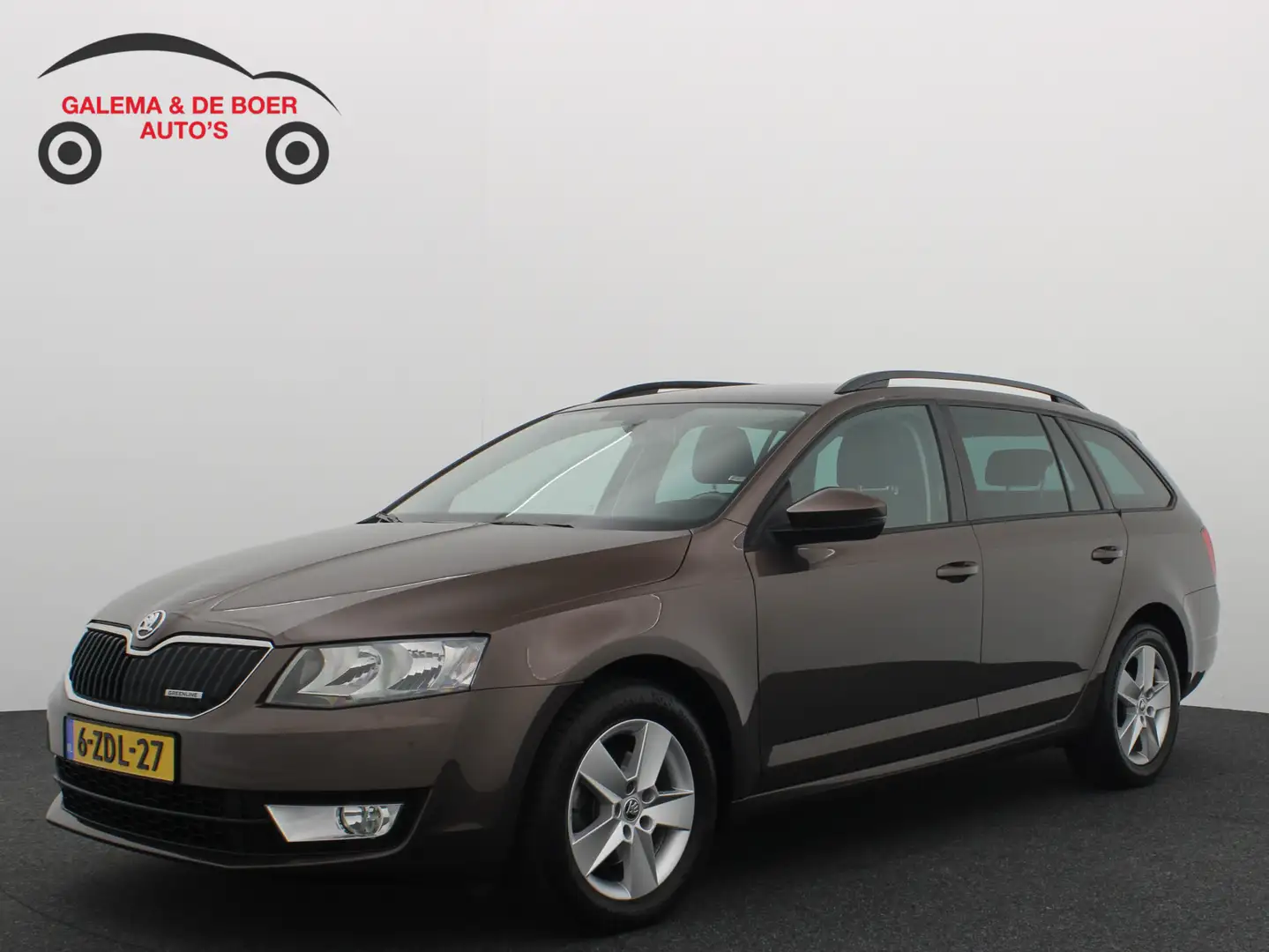 Skoda Octavia Combi 1.6 TDI Greenline Businessline TREKHAAK / NW Bruin - 1