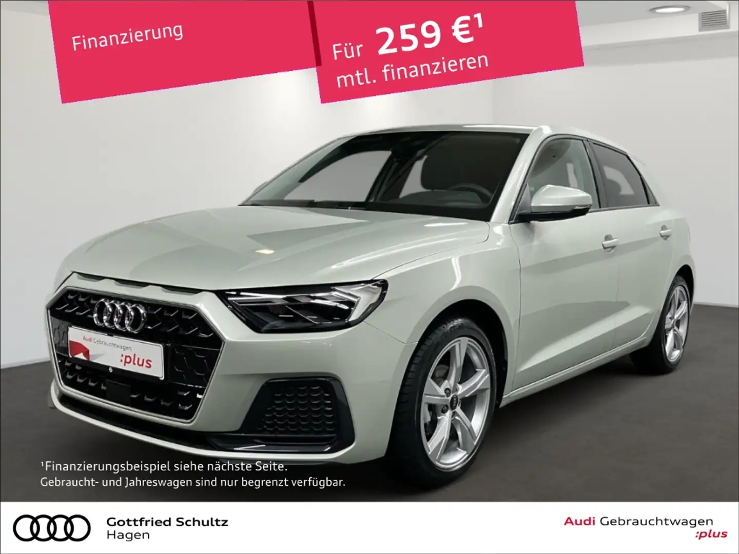 Audi A1 Sportback 25 TFSI LED MMI SHZ DAB advanced Silber - 1