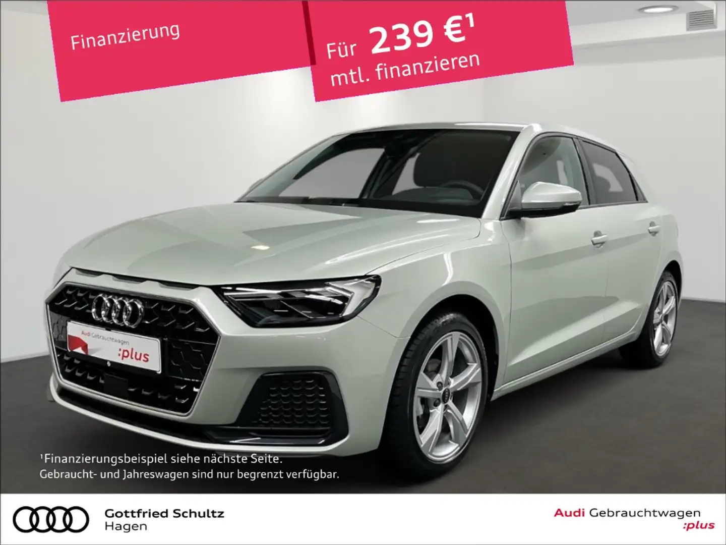 Audi A1 Sportback 25 TFSI LED MMI SHZ DAB advanced Silber - 1